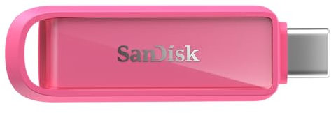 SanDisk Phone Drive for USB Type-C devices 1TB (for smartphones, tablets, and computers, speeds up to 150MB/s, autobackup, data recovery) Seastar Pink