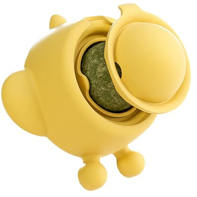 Catnip Wall Balls für Katzen, Ballwand mit Rollen, Catnip – Katzenenergie, Lickt Safe Healthy Kitten hässlich