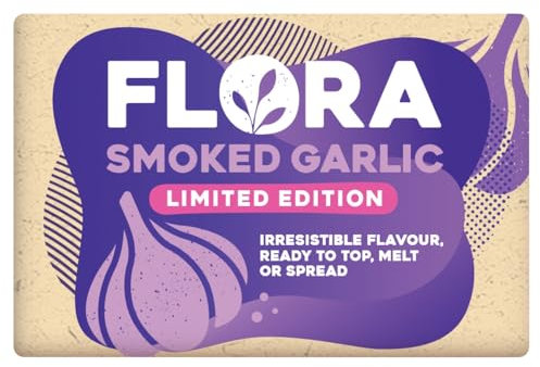 Flora Plant Smoked Garlic, 125g