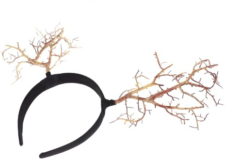 SAFIGLE Haarreif mit Ast-motiv Haarspange Party-haarreif Cosplay-kopfschmuck Kostümaccessoire Kopfbedeckung im Ast-stil en für Mädchenpartys mit Künstlichem Stiel Cosplay-