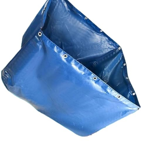 Piscine d'aquarium multifonctionnelle en PVC avec Valve de vidange, réservoir de Maintien temporaire for Poissons d'eau salée, carpes koï et Tortues, 1 pièce(3x2x1m)