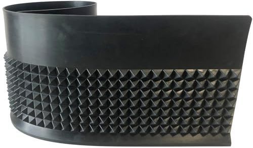 Yuanhe Craps Diamant-Pyramide, Gummi, 121,9 x 27,9 cm, Schwarz
