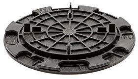 Jouplast Plot Terrasse Dalle Réglable 8/20 mm Noir Polypropylène (PP) 1 unité Carrée 18 mm 1 pièce