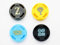 Daumengriff-Set Joystick Kappe Thumbstick Cover für Nintendo Switch Joy-Con Controller/Switch Lite Zelda Limited Edition