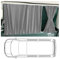 BREMER SITZBEZÜGE Cortinas a Medida, protección Solar, compatibles con VW T4 Transporter Caravelle Distancia Entre Ejes Corta con portón Trasero o Puertas batientes en Color Gris, Accesorios para
