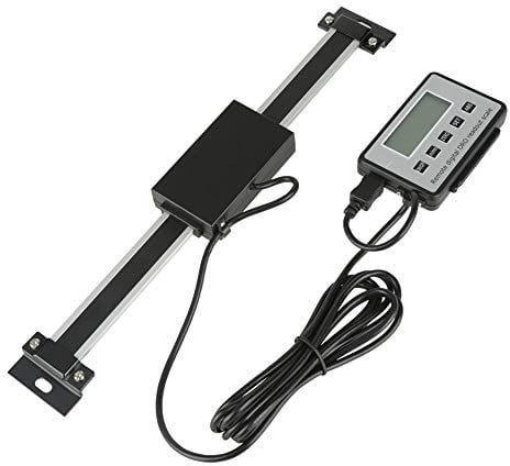 Ausla Digitale Messschieber, External Display Lineal, Linearmaßstab, Genauigkeit ± 0,06, Fernausleseanzeige bequem, für Fräsmaschinen Drehmaschinen