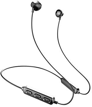 Auricular Bluetooth Deportivo Inalámbrico 5.0 IPX5 Impermeable Magnético In-Ear Con Micrófono Para Entrenamiento y Correr
