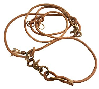 Hundeleine aus Rundleder