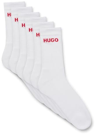 BOSS MEN 6P QS RIB LOGO CC White100, 39-42