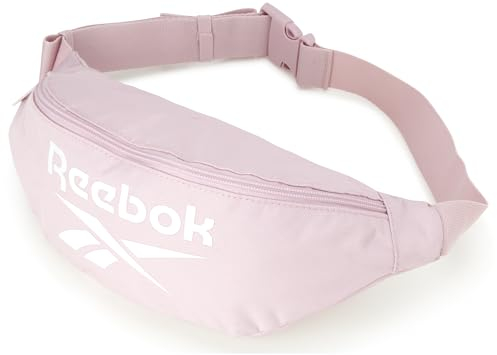 Reebok Bauchtasche – leichte, stilvolle Umhängetasche für Damen und Herren, mit verstellbarem Riemen, Foundation Lilac, Einheitsgröße, Hüftgurt-Gürteltasche