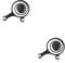 Hemobllo 2pcs Touchscreen Mobile Joystick Mini Controller for Joystick for Gaming