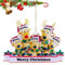 Personalisierte Weihnachten Ornamente Weihnachtsbaumschmuck Weihnachtsbaum Anhänger Weihnachtsanhänger Muttertagsgeschenk Personalisiert mit Familiennamen für DIY