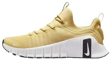 Nike Men's Free Metcon 6 Workout Shoes, Vegas Gold/Black/White, 7 UK