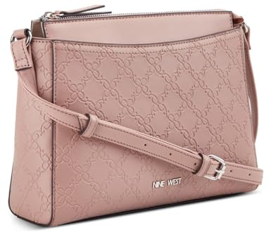 Nine West Bowie Mini Top Zip Crossbody, Dusk, Medium
