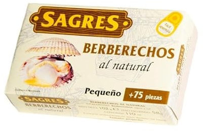 Sagres Coquillages naturels + 75 boîtes 6 x 102 g