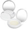Healeved Stilvolle Runde Box – 2 Leere Kissen-foundation-hüllen Für Make-up Langlebig Und Vielseitig Einsetzbar