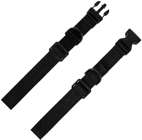 Dimeho Verstellbarer Brustgurt Rucksack 2 Stück Rucksack Brustgurt Rutschfester Ersatz Rucksack Hüftgurt Brustgurt Brustgeschirr mit Schnellverschluss für Jogging und Wandern Außerhalb (Schwarz)