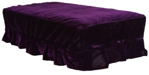 Sefdrert Piano Bench Cover Gold Velvet Piano Double Bench Cover Dust-Proof Thickened Piano Bench Cover Guzheng Piano BenchCover,A