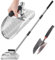 304 Stainless Steel Beach Sand Scoop, 56 inch Long Handle Detachable Metal Detector Shovel for Sand Sifting and Treasure Hunting,Comes with a 304 stainless steel sand shovel