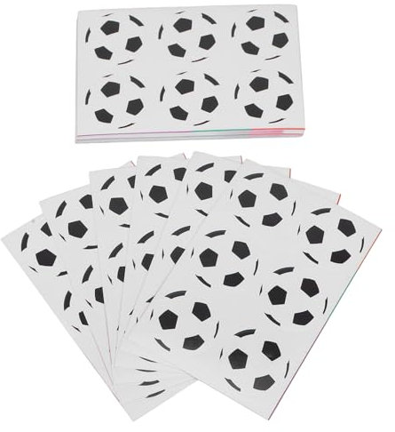 COSMEVIVI 300stücke Fußball-sticker Fußball Aufkleber Für Scrapbooking Deko Laptop Tassen Und Mehr Für Fußballfans
