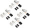 KOMBIUDA Kit De Douille De Brûleur Pour Cuisinière Électrique Et Four Remplacement Direct De Prise Cassée Compatible Éléments Chauffants De Cuisinière Et Prise De Brûleur De Surface