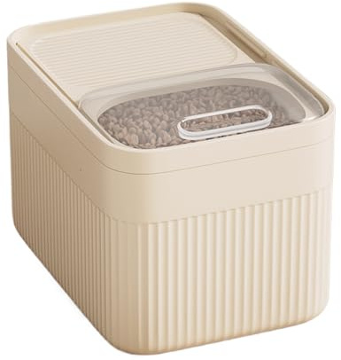 Conteneur de nourriture pour chiens | Boîtes croquettes 10 l | Stockage de nourriture étanche pour petits chiens | Réservoir de stockage pour céréales de kibble