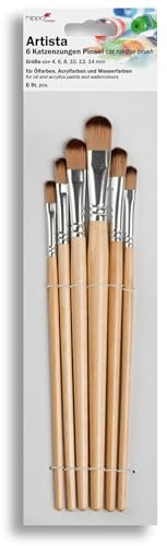 walther design Pinselset 6-teilig