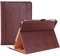 ProCase Leder Hülle mit Stifthalter für iPad 9.7 Zoll 2018/2017 (6th 5th Gen), iPad Air 2, iPad Air Schutzhülle Case PU-Leder Klapphülle mit Multi- Stand für iPad 9.7 Zoll -Braun