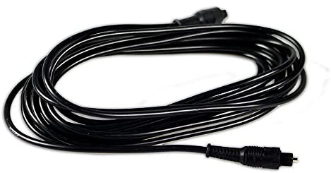 Vetrineinrete® Cavo fibra ottica 3 o 5 metri toslink per suono senza distorsioni digital surround cavo optical 3d audio digitale D004 (5 metri) G2