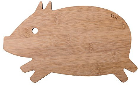 NineLives Planches, Bois, Cochon, 26 x 14 x 0,5 cm