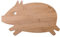 NineLives Brettchen, Holz, Schwein, 26 x 14 x 0.5 cm
