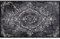Salonloewe Amira Grey Fußmatte waschbar 075 x 120 cm Fußabtreter Schmutzfangmatte Flur-Läufer Wohn-Teppich grau rutschfest unifarben