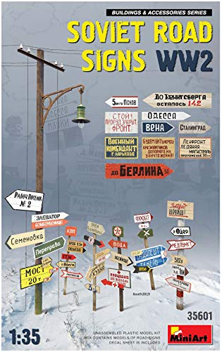 Miniart 1: 35 - Soviet Road Signs WWII
