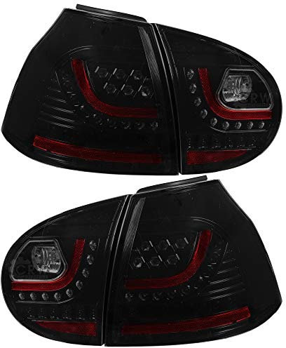 Rückleuchten V 5 1K1 Bj. 03-09 schwarz GTI R Optik nur Limousine