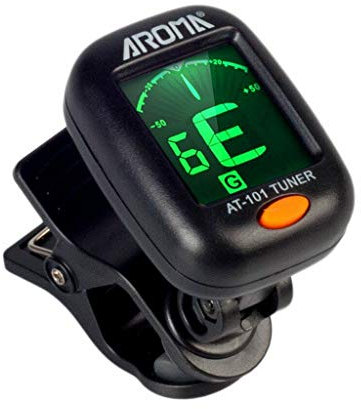 Accordeur de guitare, numérique chromatique LCD à clipser pour basse, guitare, ukulélé, violon, oud