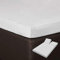G BETTWARENSHOP Split-Topper Spannbetttuch Weiss, 180x200-200x220 cm