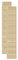 DecoMeister Lamellentüren aus Holz Massivholz Lamellentür Holztür Schranktür mit offenen Lamellen für Kleiderschrank Möbelfronten 444x2422 mm 2-er Pack
