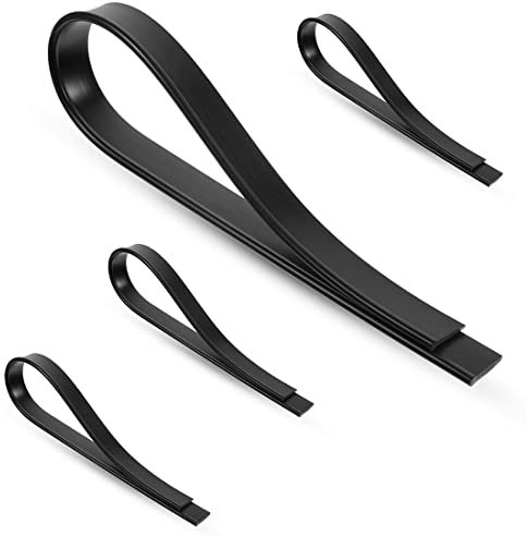 Androxeda 4 Stück Ersatz Abzieher Gummi 18 Zoll Abzieher Nachfüllung Silikon Ersatz Gummi Abzieher für Fenster, Glas, Dusche Türen