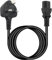 C13 UK Computer Power Cable, 5m Replacement AC Power Cord, 13A 250V BS 1363 to C13 Kettle Lead/UK Power Cord, Power Supply Cable, TV/Monitor Power Cable,black