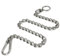 Hundeleine, 304 Edelstahl, kurze Leine, Metall, robuste Kette, DIY, doppelte Hundeleine, Selbstmontage, Verlängerung und Kupplung (304 S/S, 50,8 x 2,5 mm)