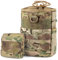 VOTAGOO Gear Taktische Dump Pouch Molle Aufbewahrungstasche Taktische Hüfttasche Kordelzug Faltbare Magazine Dump Bag (CP)