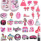 Tomtary Shoe Charms, 30PCS Shoe Decoration Charms Funny Cute Shoe Charms Bracelet Wristband Accessories for Girls Women Boys Adults Party Favors