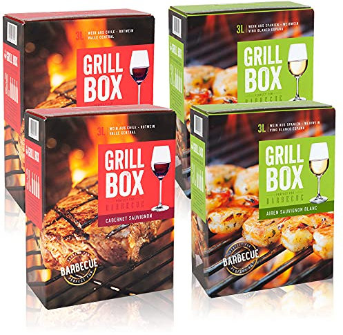 Grill Box Probierpaket (4 x 3 Liter)