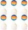 Blumomon 24 Stück Dual Front Handball Sport Kuchen Dekoration Handball Sport Cupcake Topper Sport Themed Party Dekoration Passend Für Handball Sportler Periphere Aktivitäten Dekoration
