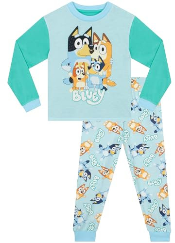 Bluey Pijama Bingo Pijamas Niños | Pijamas Niño Invierno | Azul 4-5 años