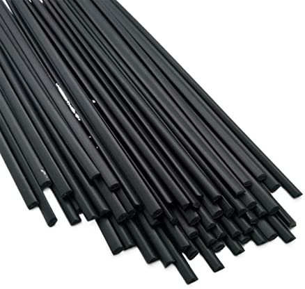 JNHGSHUAISDF Baguettes de Soudure Électrode de soudage à Baguettes de brasage - 30 pièces Électrode Triangulaire en Plastique Noir Tige de soudage