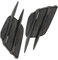 NEGRO Coppia Auto Paraurti Anteriore Fendinebbia Griglia di Copertura, Misura for Mercedes, Classe A W177 2019 2020 2021 2022 1778858400 1778858300 copertura del rivestimento dei fendinebbia dell'au