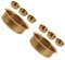 HOLIDYOYO 8piezas Censer Inoxidable para Incienso Soporte Retro para Decoración Vintage Hogar Accesorio para Varillas De Incienso y Bandeja De Aromas