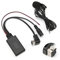 DEMULAX Microfono stereo for auto con Bluetooth 5.0, connessione stabile, facile installazione, for radio Pioneer IP-BUS adattatore per microfono audio per veicoli
