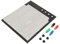 ZY208 3220 points Circuit de planche à pain ns soudure Toot de prototypage réutilible pour les amateurs d'électronique ABS Material 240x210x11mm